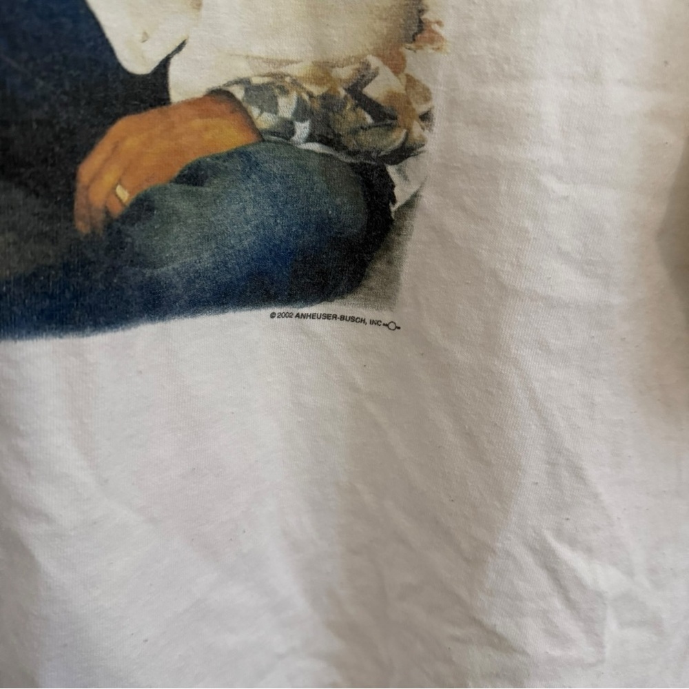 Bud Light Tim McGraw 2002 Graphic TShirt XXL 2XL Vintage Country Concert Tee Y2K - Picture 7 of 8